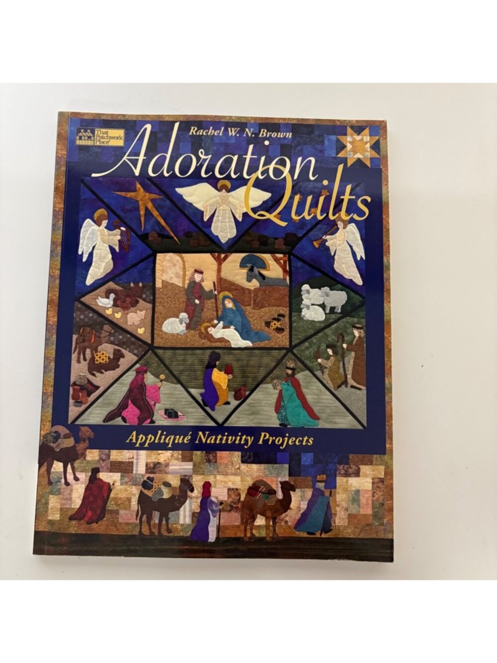 Adoration Quilts Applique Nativity Projects Rachel WN Brown Paperback Craft Book